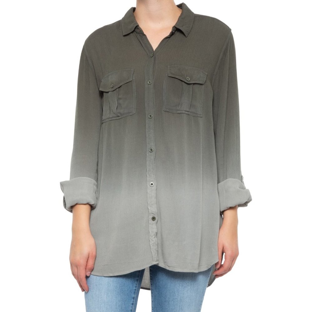Ombre Green Top (NWT) (3 for $25)